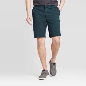 Men's 9" Linden Flat Front Shorts -Goodfellow & Co